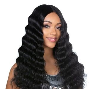 Natural Wavy Black Women's Hair Wig - Sleek Long Style